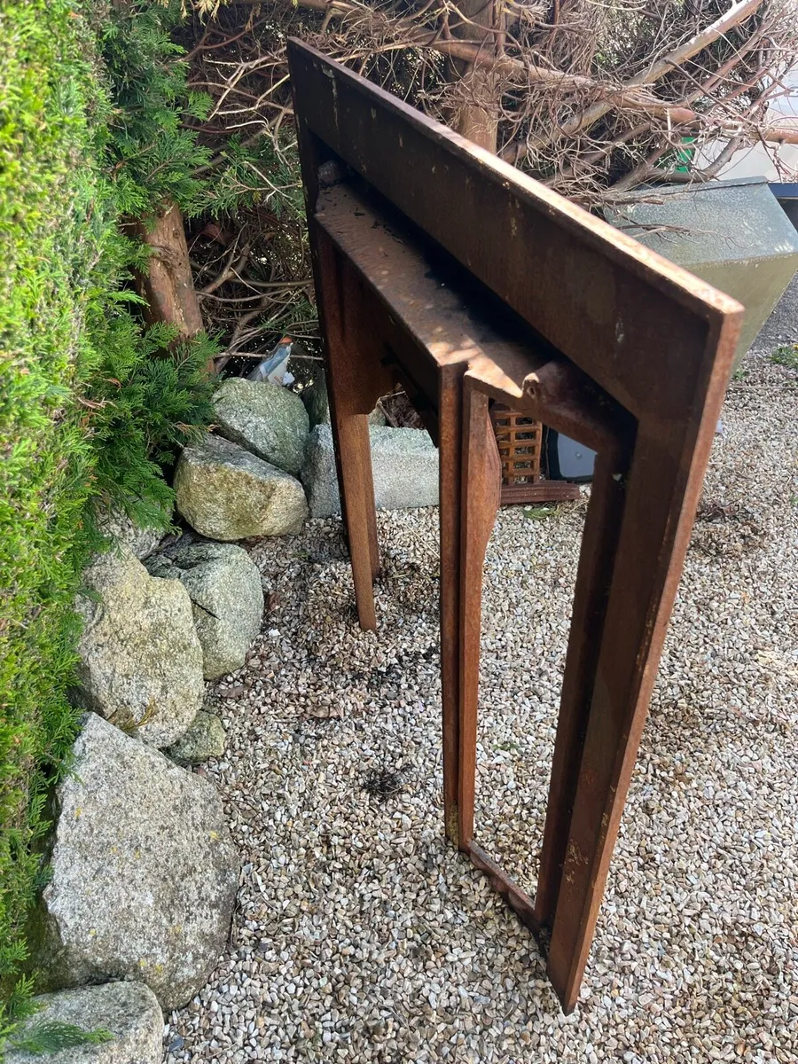 Wrought iron fireplace - Image 4