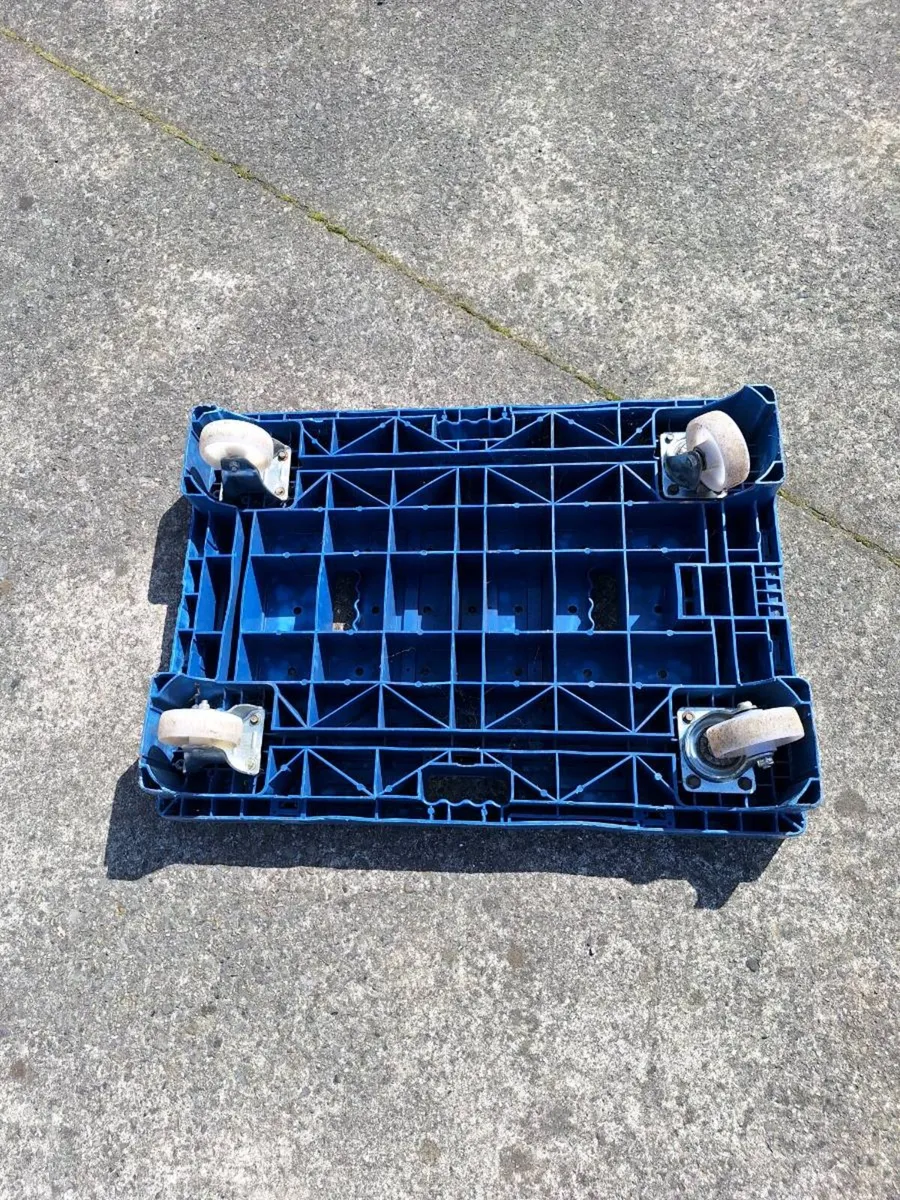 Heavy duty double crate dolly - Image 3