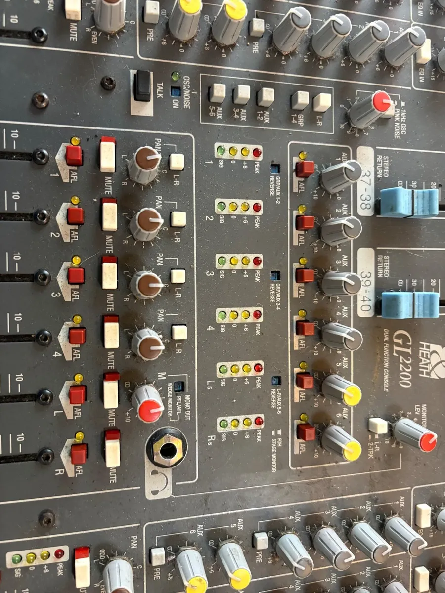 Mixing Desk - 32 Ch. Allen & Heath Analogue - Image 2