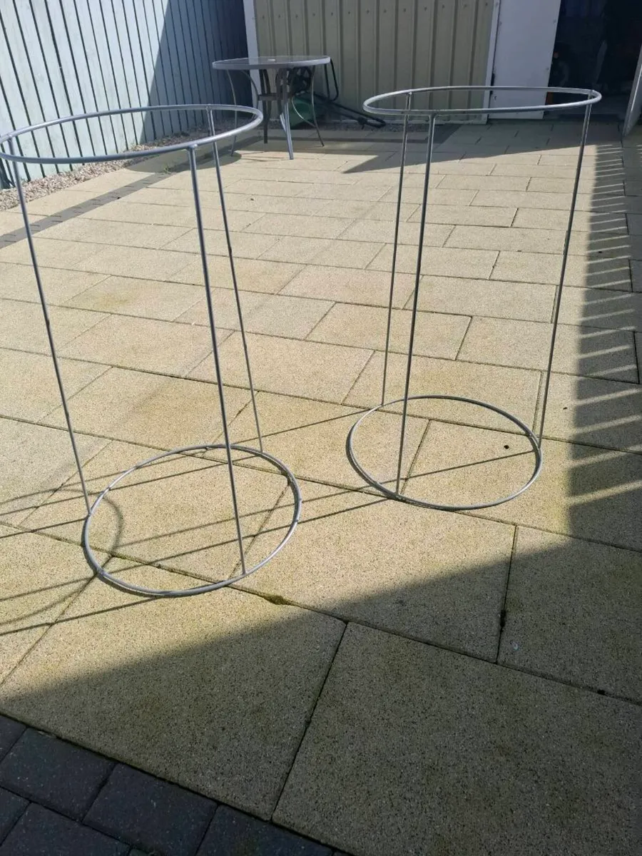 Wire Black Bag Holders . - Image 1