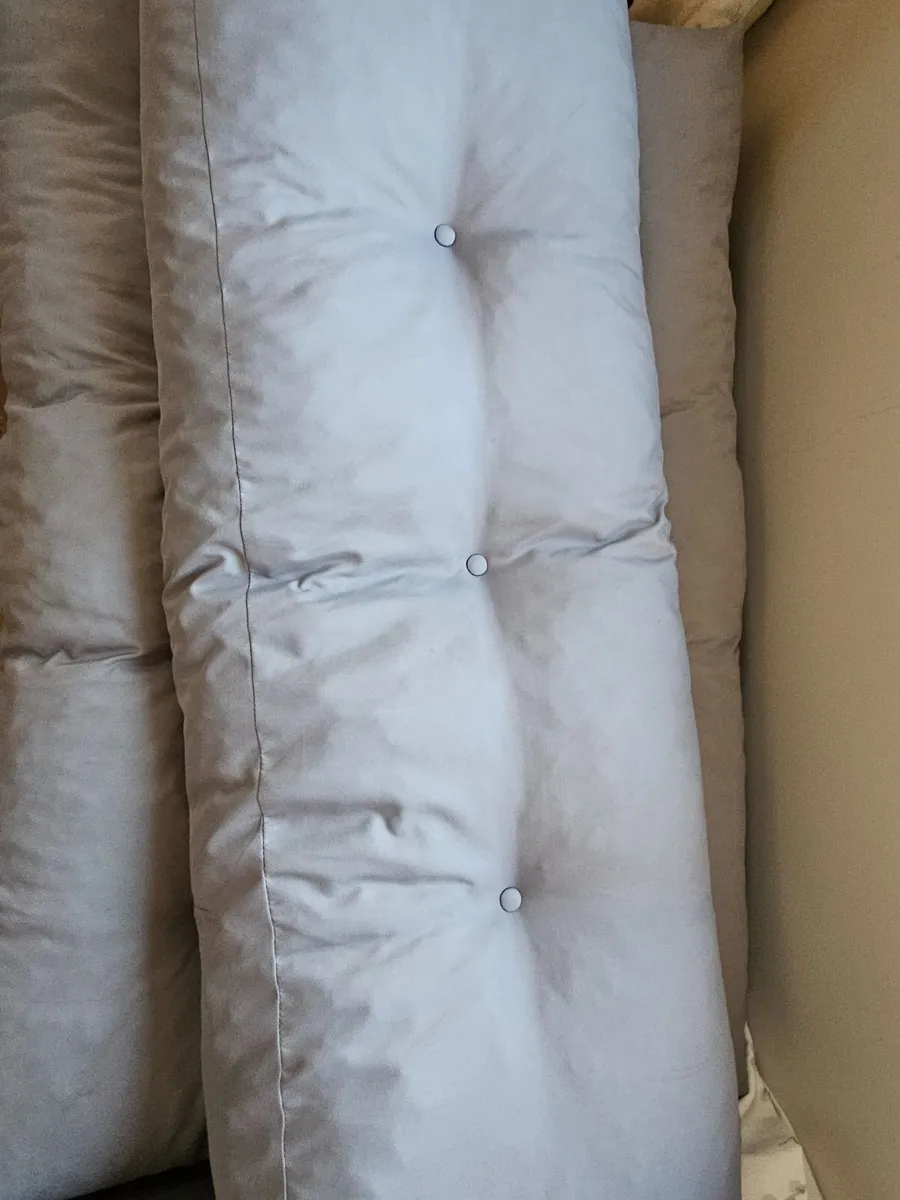 2 Piece Garden Seat/Back Pallet Cushion Set - Image 3