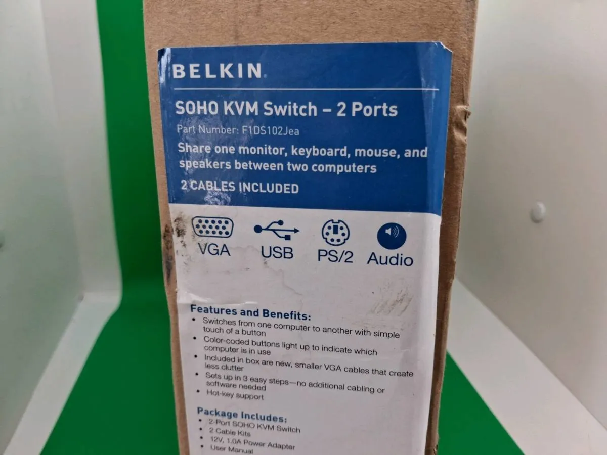 Postage - Belkin SOHO KVM Switch 2-Port - F1DS102J - Image 2