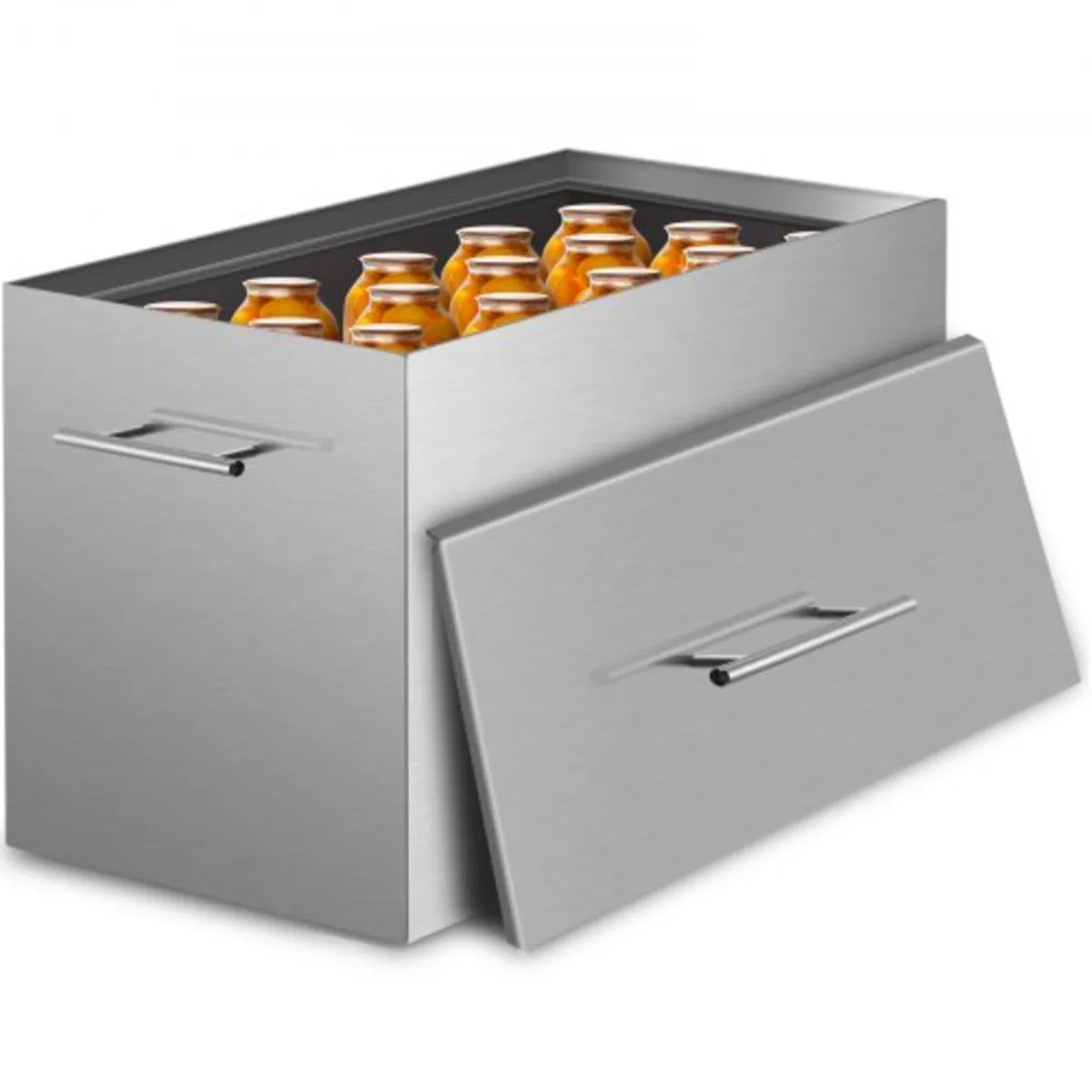 Water Bath Canner, 15 Quart Stove Top Canner Pot, - Image 1