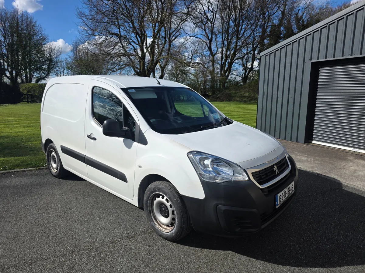 2018 PEUGEOT PARTNER 1.6HDI 3 SEATER - Image 1