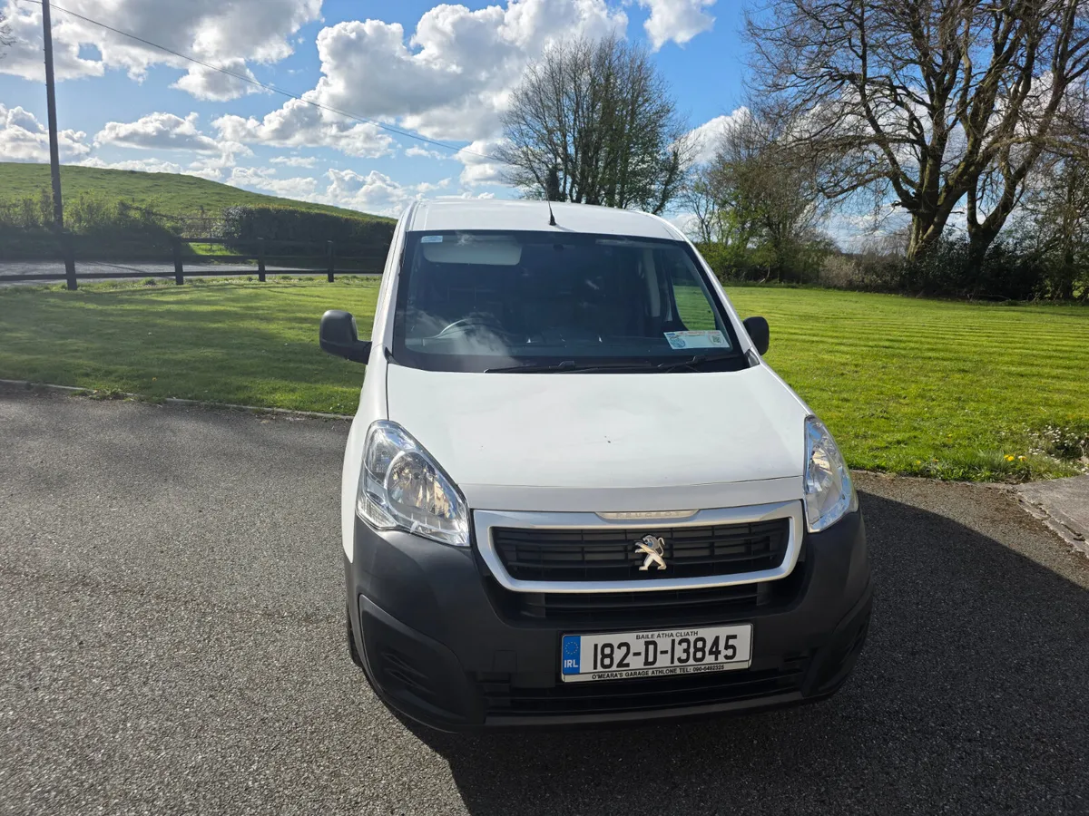 2018 PEUGEOT PARTNER 1.6HDI 3 SEATER - Image 2