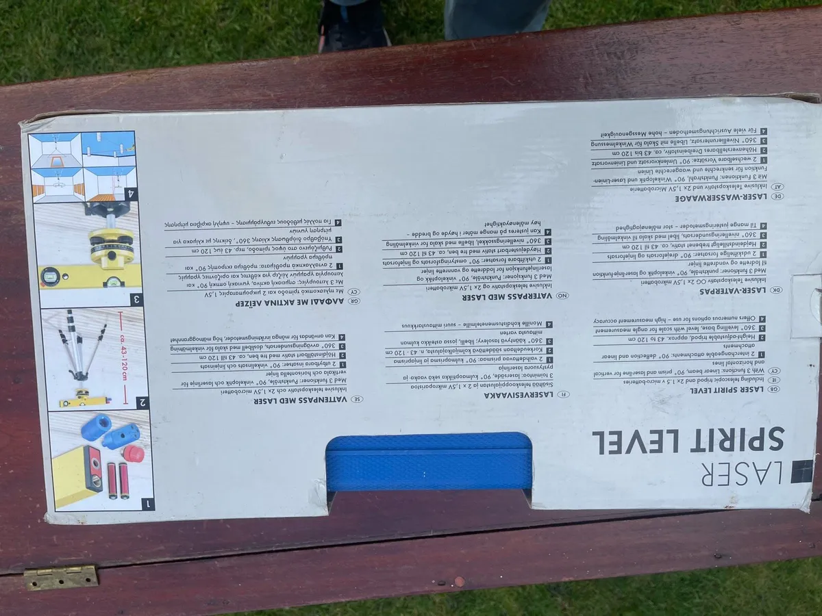 Laser Spirit Level - new in box - Image 2