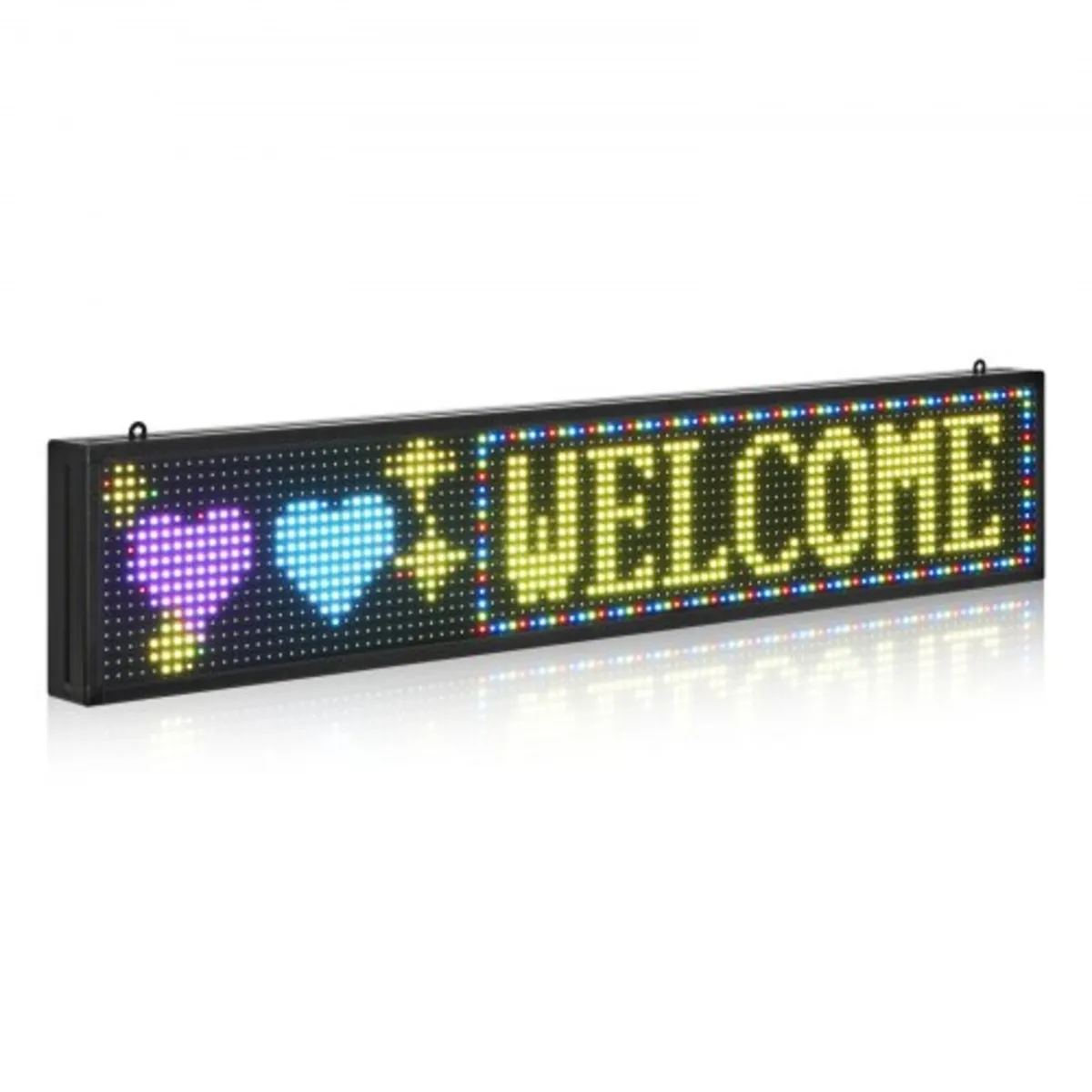 Programmable LED Sign, P10 Full Color Flexible Dig - Image 1