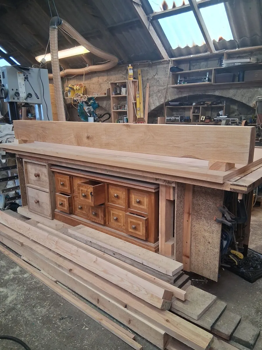French White Oak Beams - Image 3