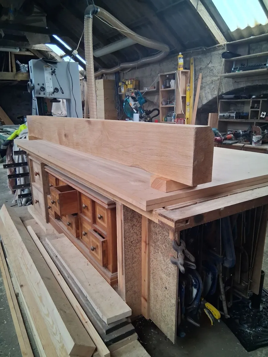 French White Oak Beams - Image 1