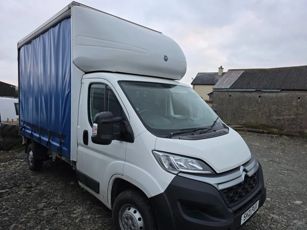 2021 Citroen Relay Curtain side - Image 2