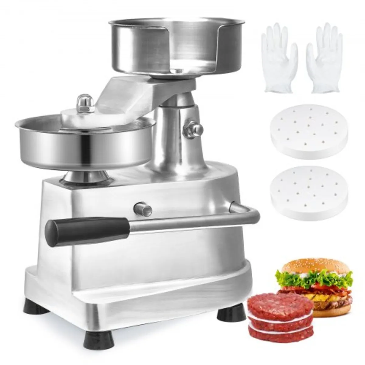 Commercial Burger Patty Maker, 130mm/5inch Hamburg - Image 1