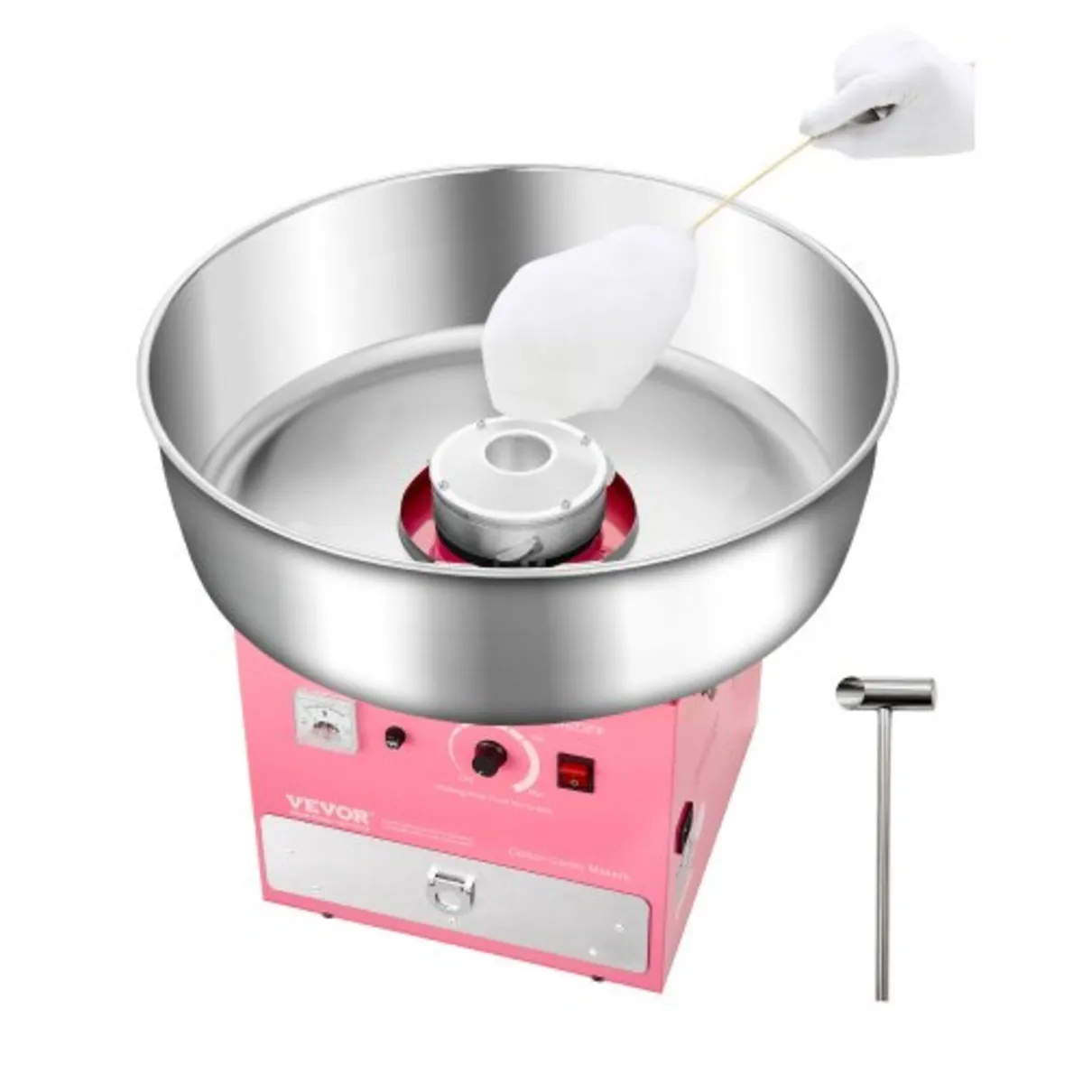 Electric Cotton Candy Machine, 1000W Commercial Ca - Image 1
