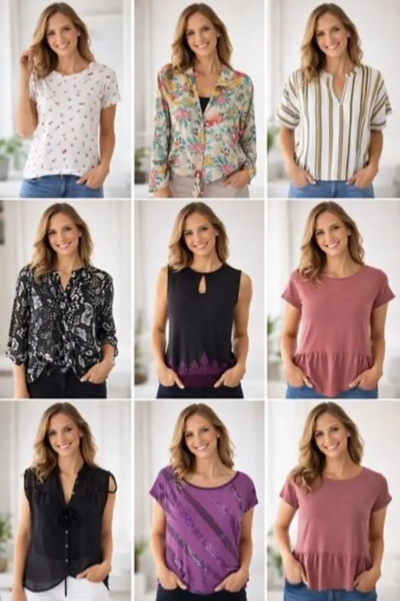 Ladies Tops - 2 for 10 Euro - Size 10 (a couple si - Image 1