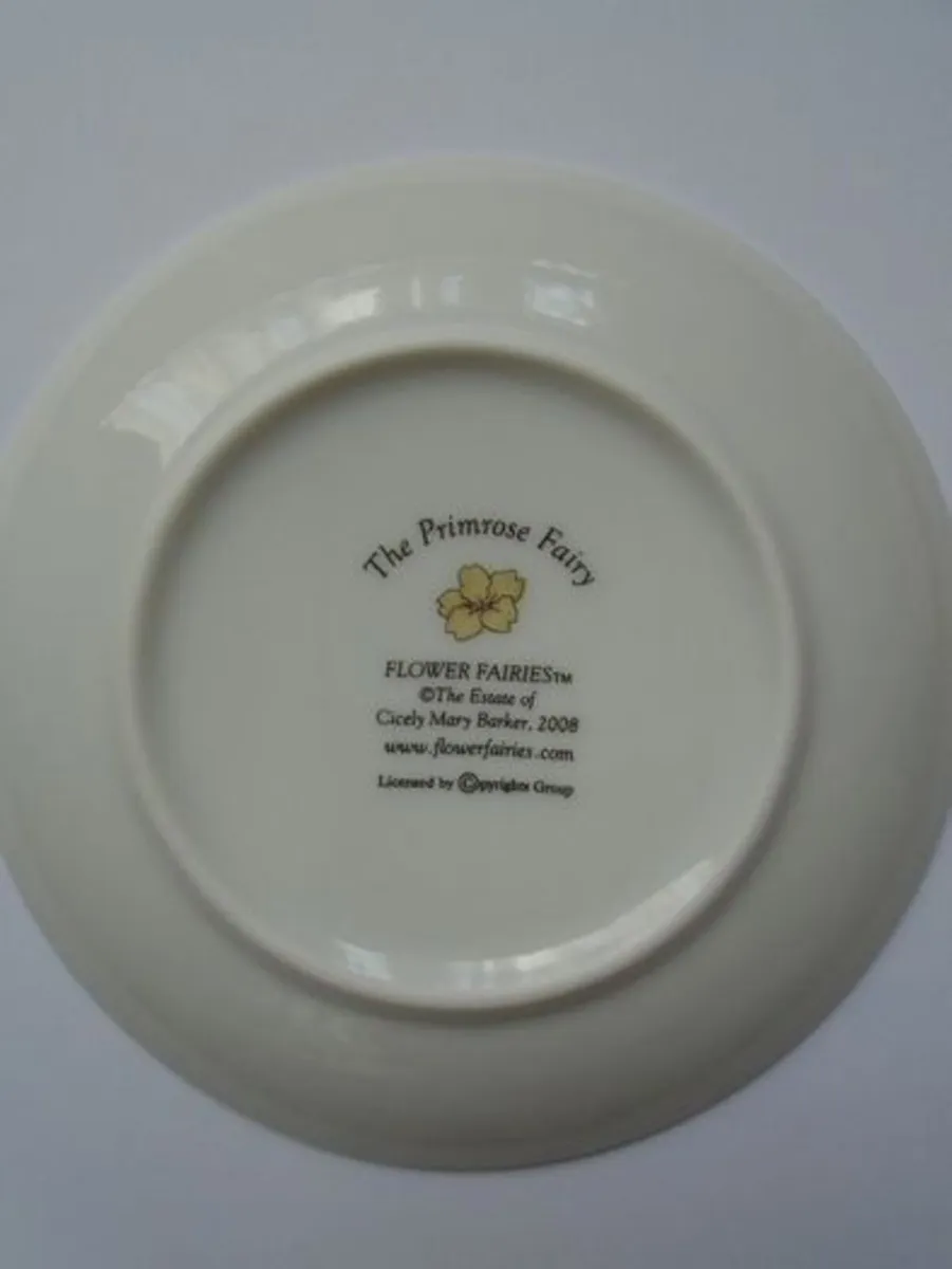 Flower fairy plate, Home decor, Collectables - Image 3