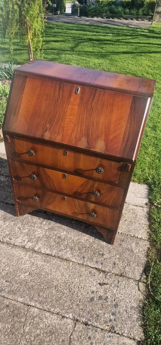 Antique writing desk - Image 2