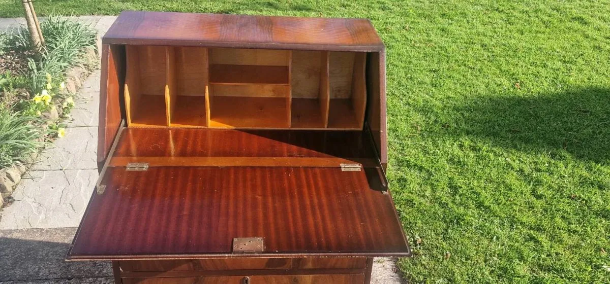 Antique writing desk - Image 4