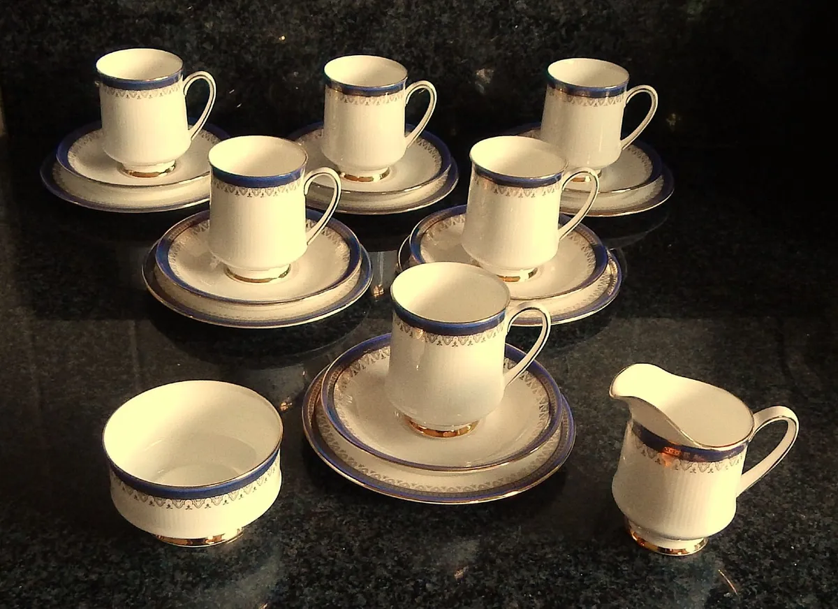 20 Piece Paragon Fine Bone China Coffee Set - Image 1