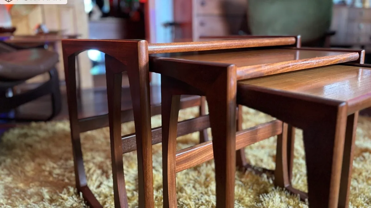 Mid Century Nest of Tables - Image 4