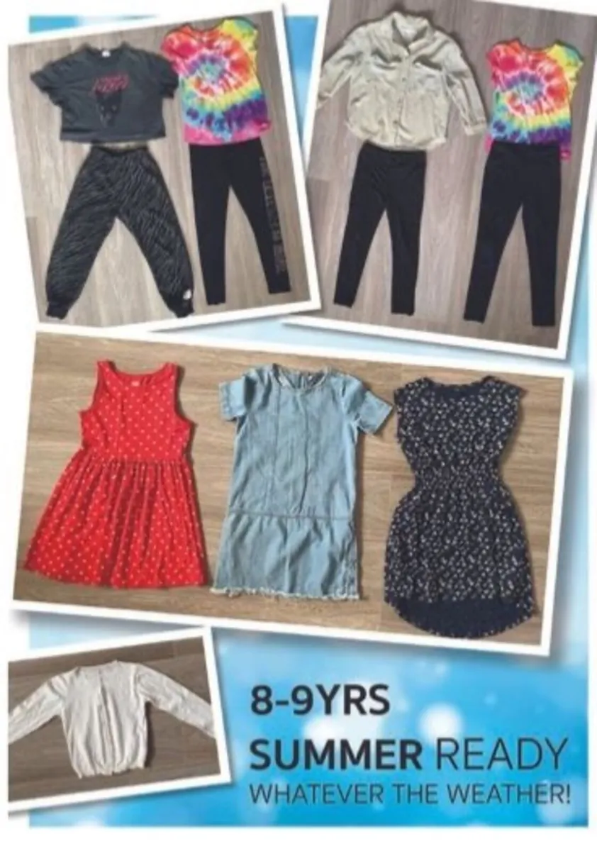 Girls Clothes Bundle - 8 Pieces & 1 FREE - 8-9yrs - Image 2