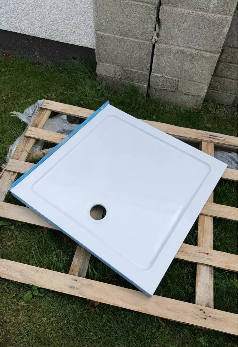 Bathroom Shower Tray - Brand New White