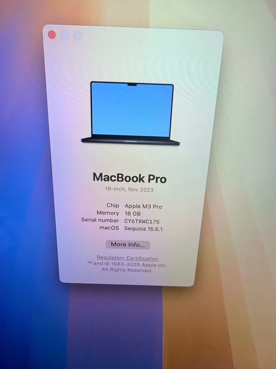 MacBook M3 pro 2024 - Image 4
