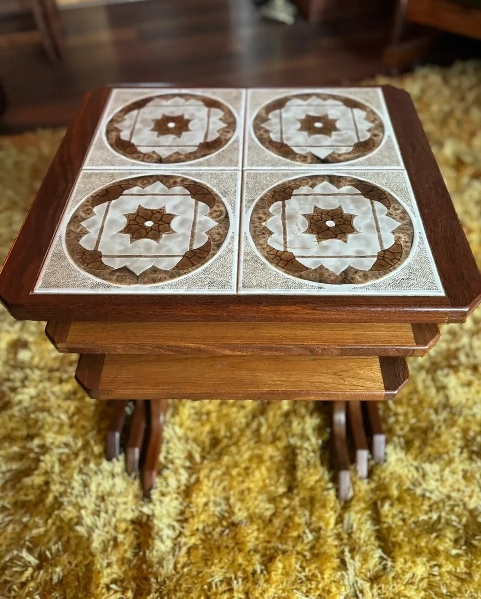 Mid Century Nest of Tables - Image 3