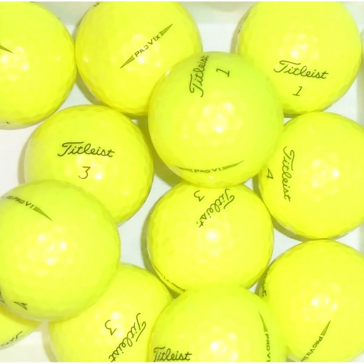 Titleist Pro V1 Mix - Pearl/A Yellow Balls -24