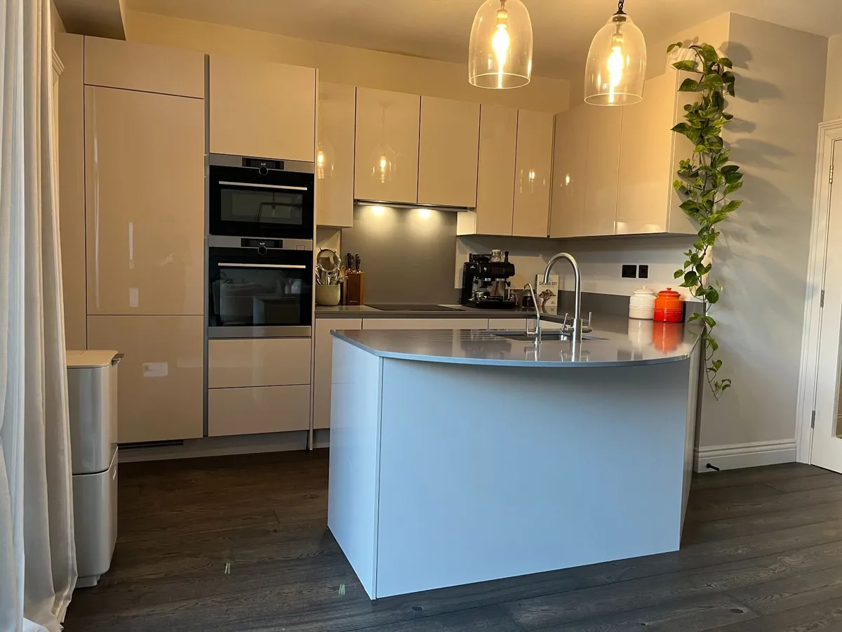 Modern High-Gloss Kitchen & Appliances - Image 4