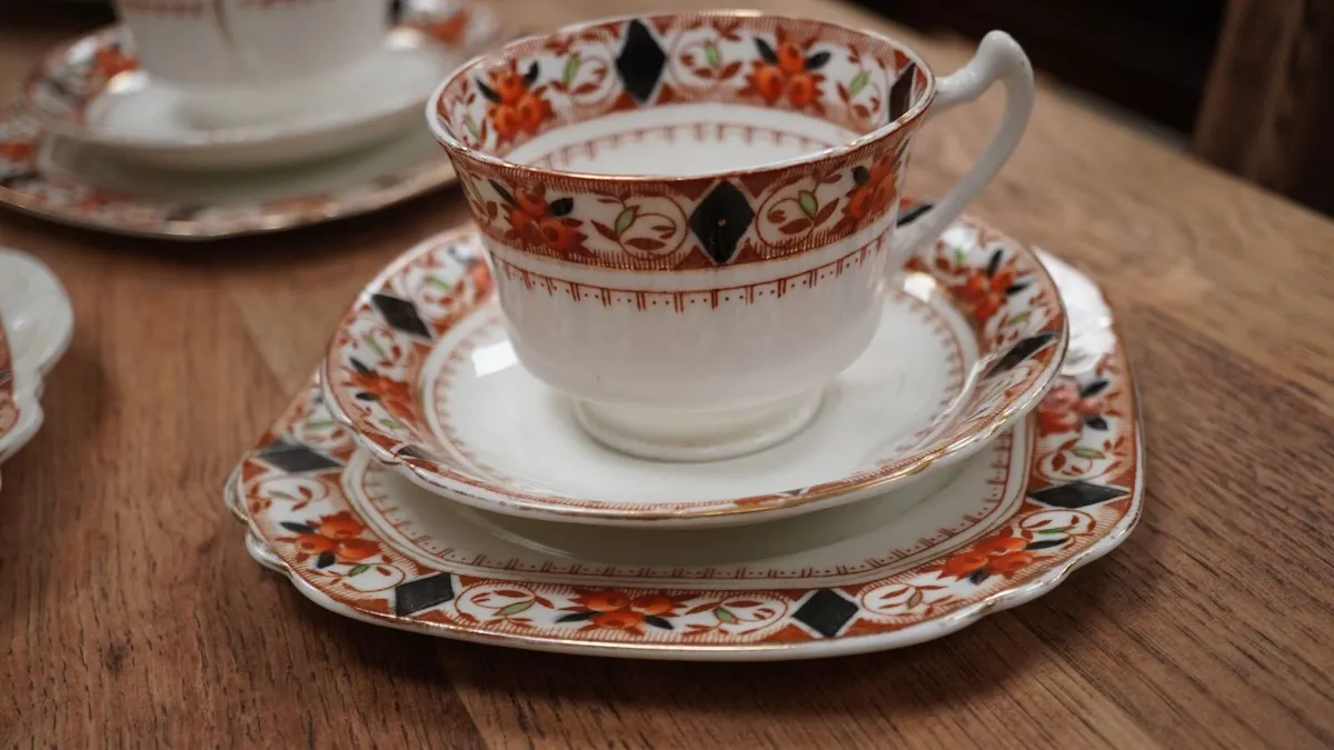 Wellington China Imari Tea Set (18pc) - Image 3