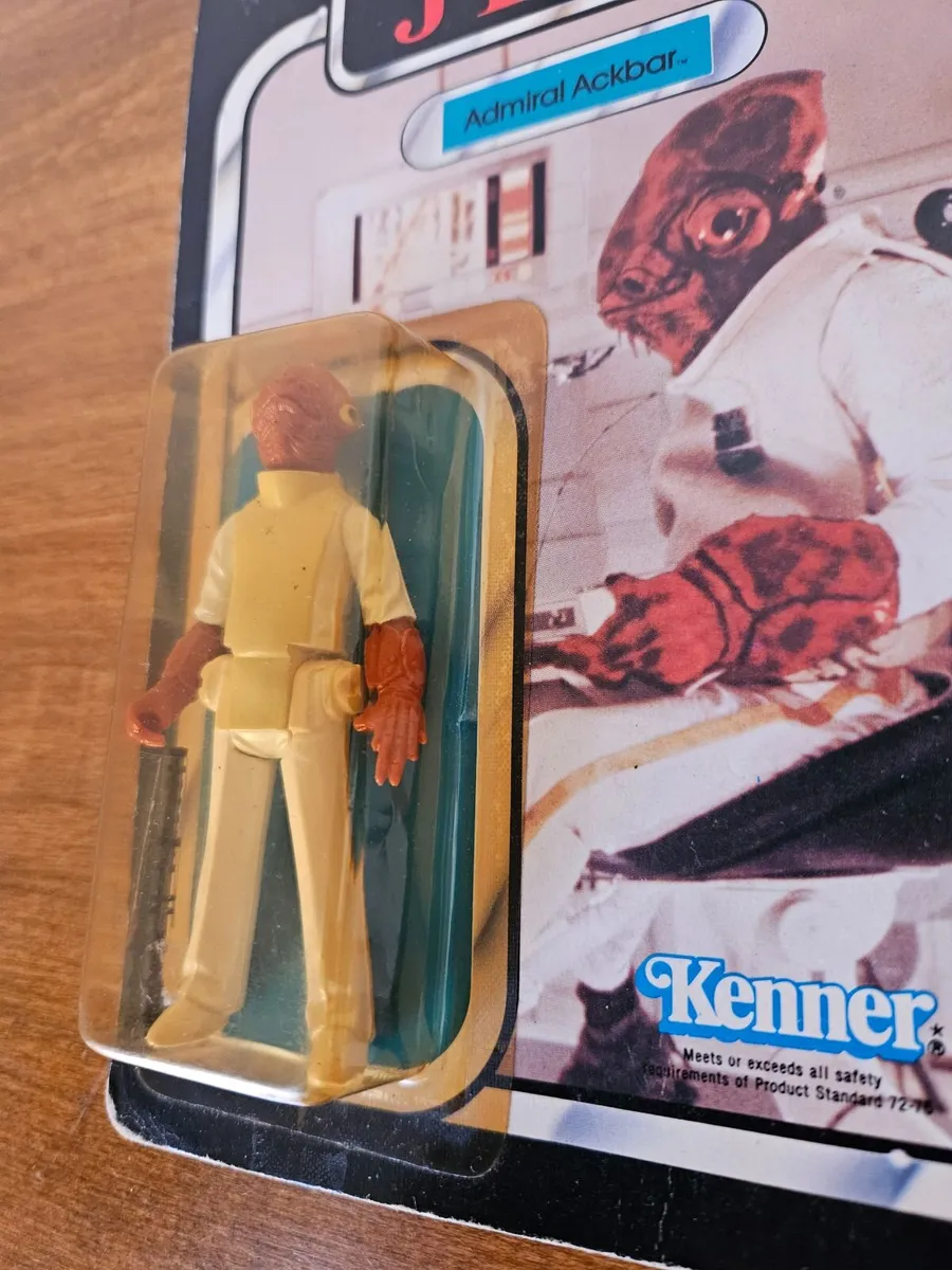 Vintage Star Wars ROTJ Admiral Ackbar - Image 1