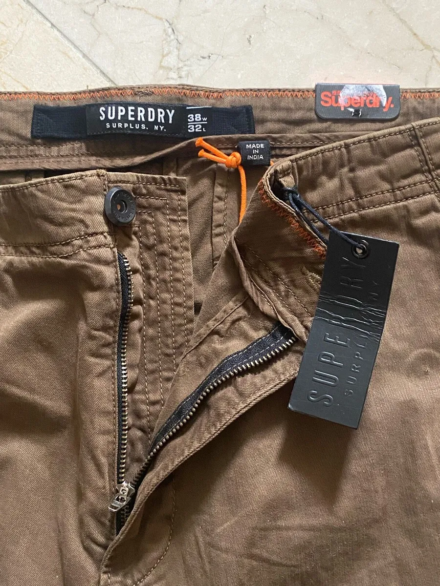 Superdry Cargo pants NEW size 38/32 - Image 3