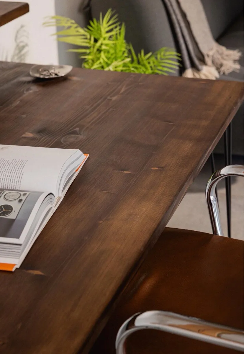 Rustic handmade office desk - Image 2