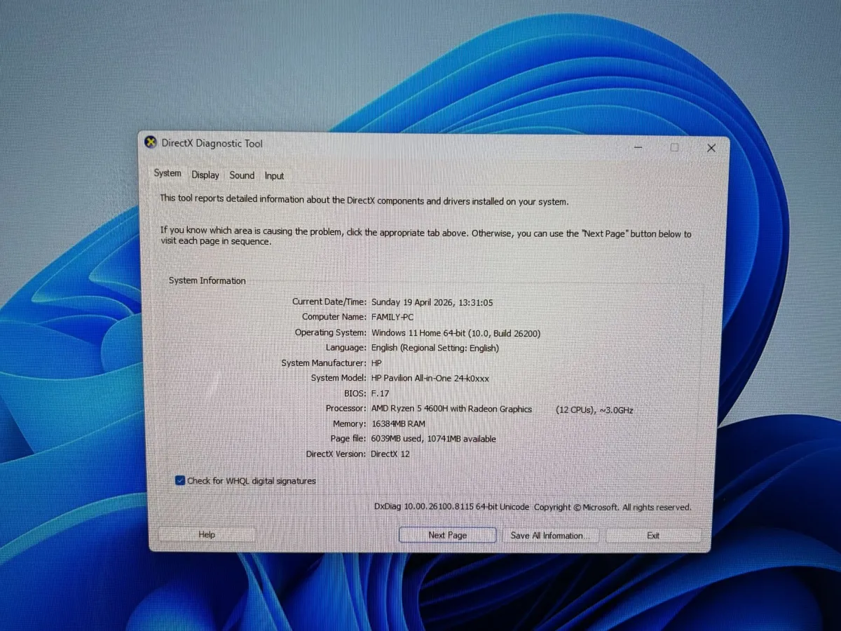 HP Pavilion All-in-One 24" Desktop Computer - Image 4