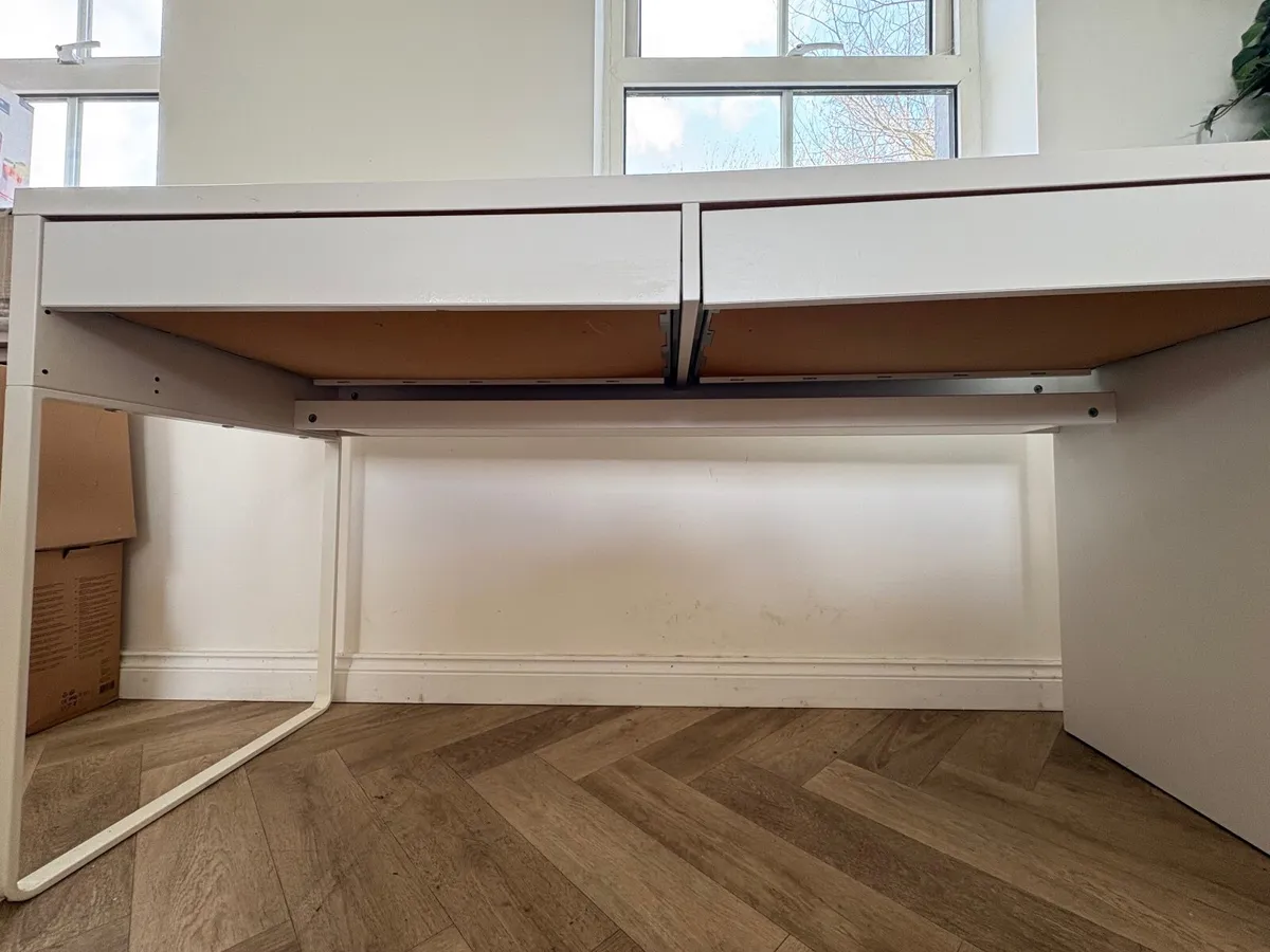 Ikea Micke white desk - Image 2