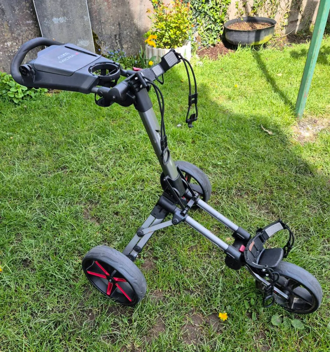 PowaKaddy Micra Golf Push Trolley - Image 1