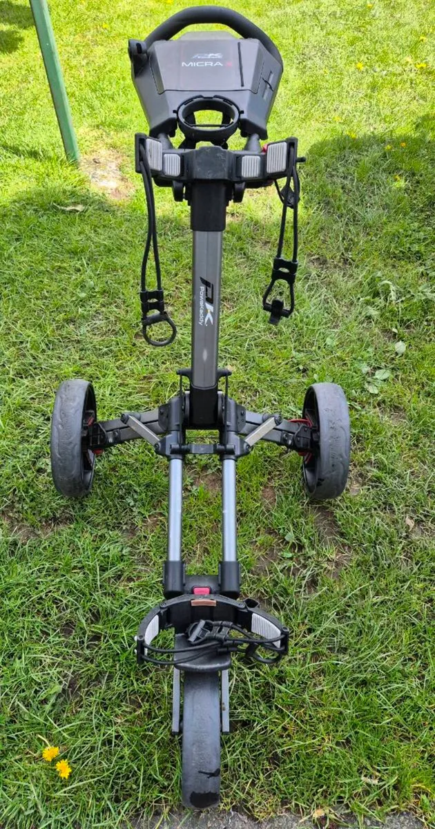 PowaKaddy Micra Golf Push Trolley - Image 3