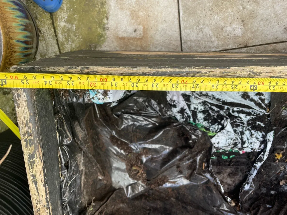 Outdoor planter large wooden - Image 4