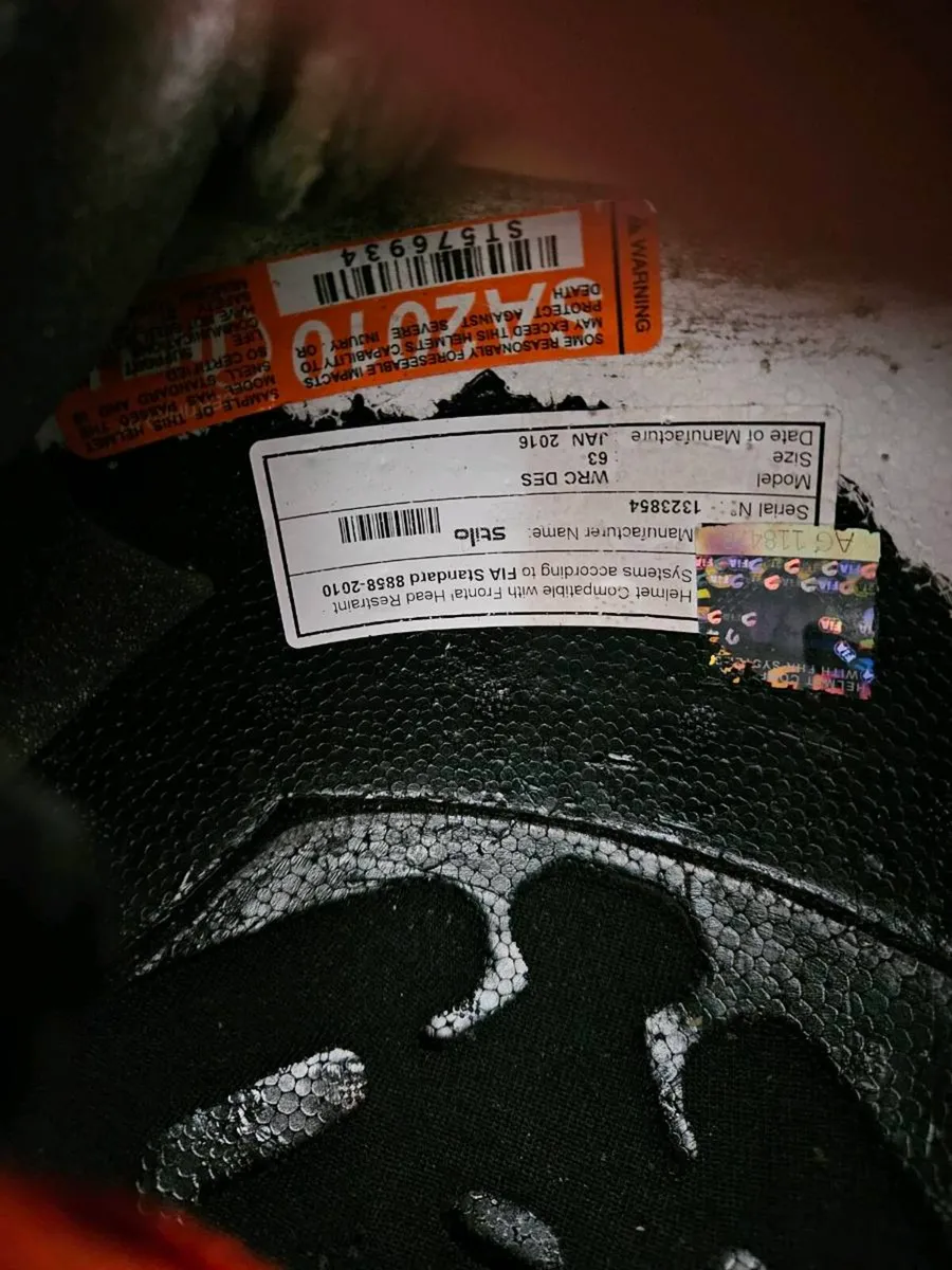 Stilo WRC DES helmet. - Image 3