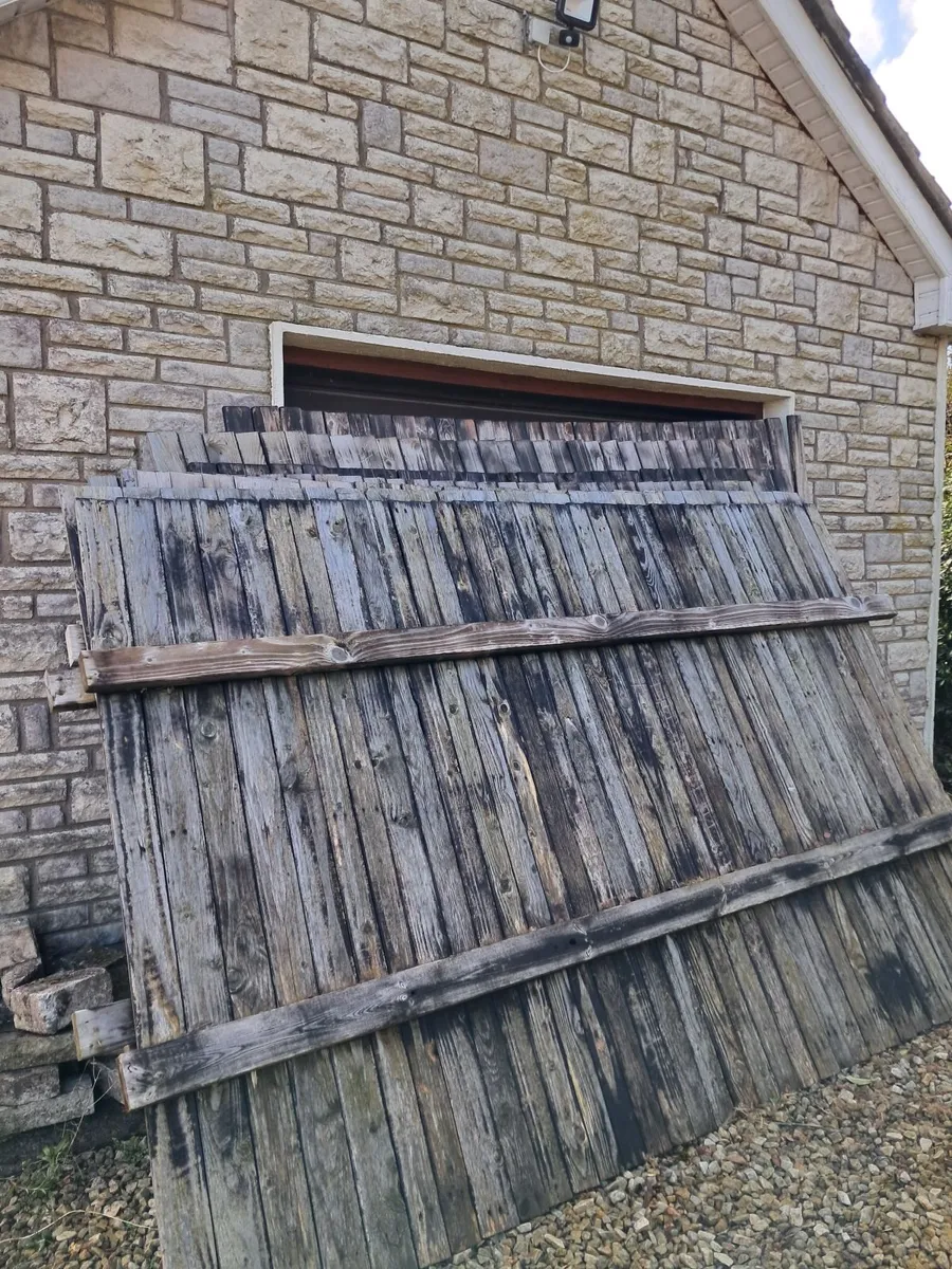 Wooden fencing - Image 1