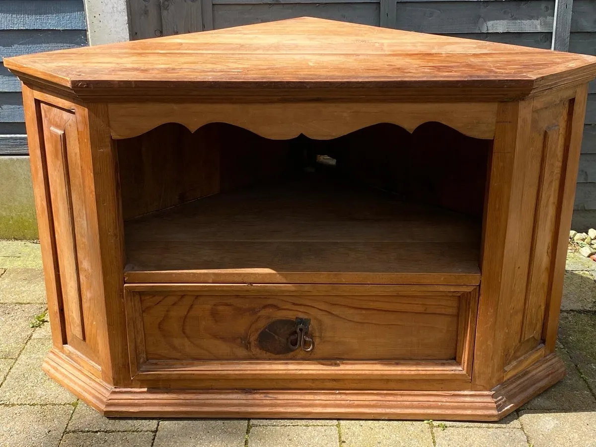 Corner TV cabinet - Image 2