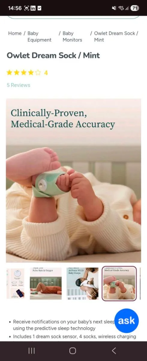 Owlet 3rd Generation - Image 4