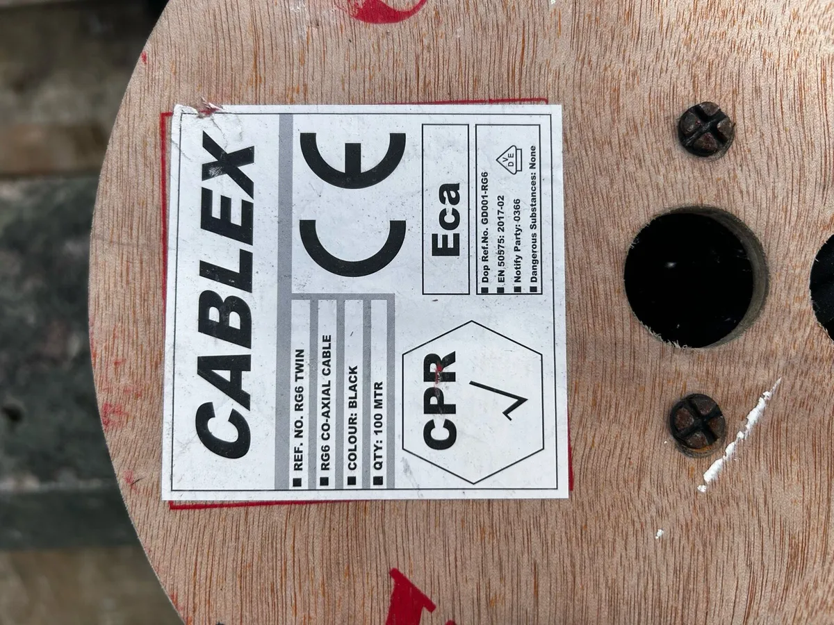 Twincoaxial Sat cable & triax F type connectors - Image 3