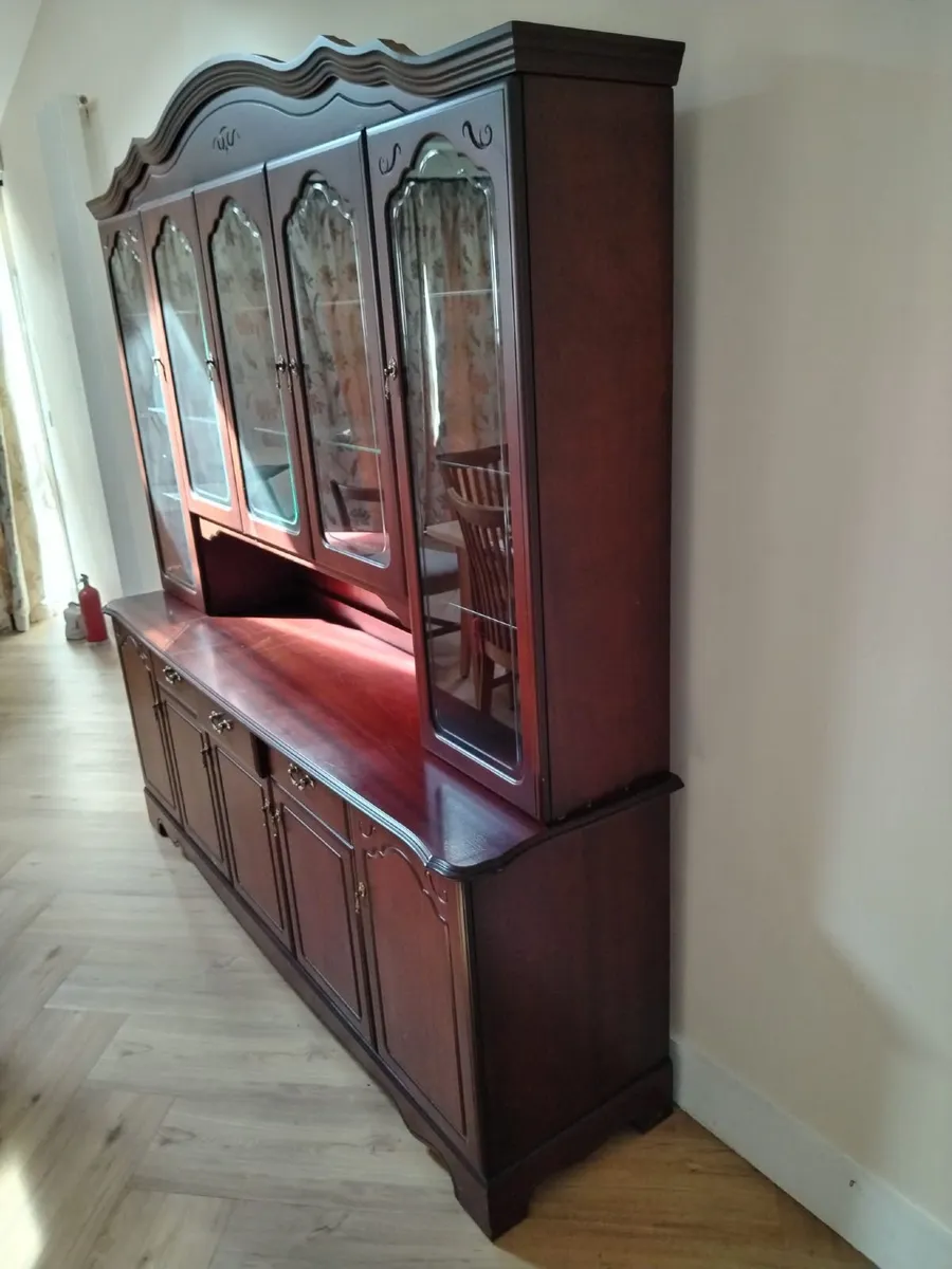 Mahogany Display Cabinet - Image 2