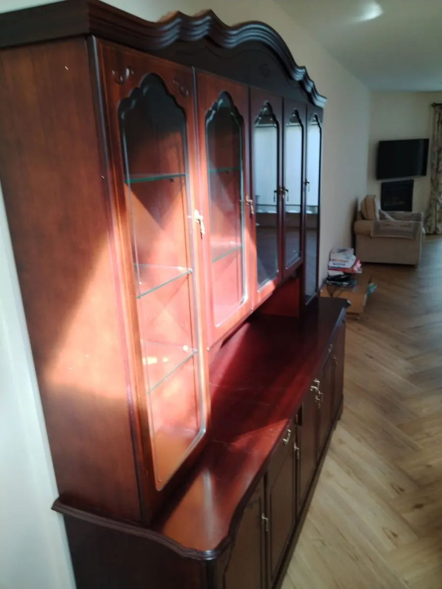 Mahogany Display Cabinet - Image 3