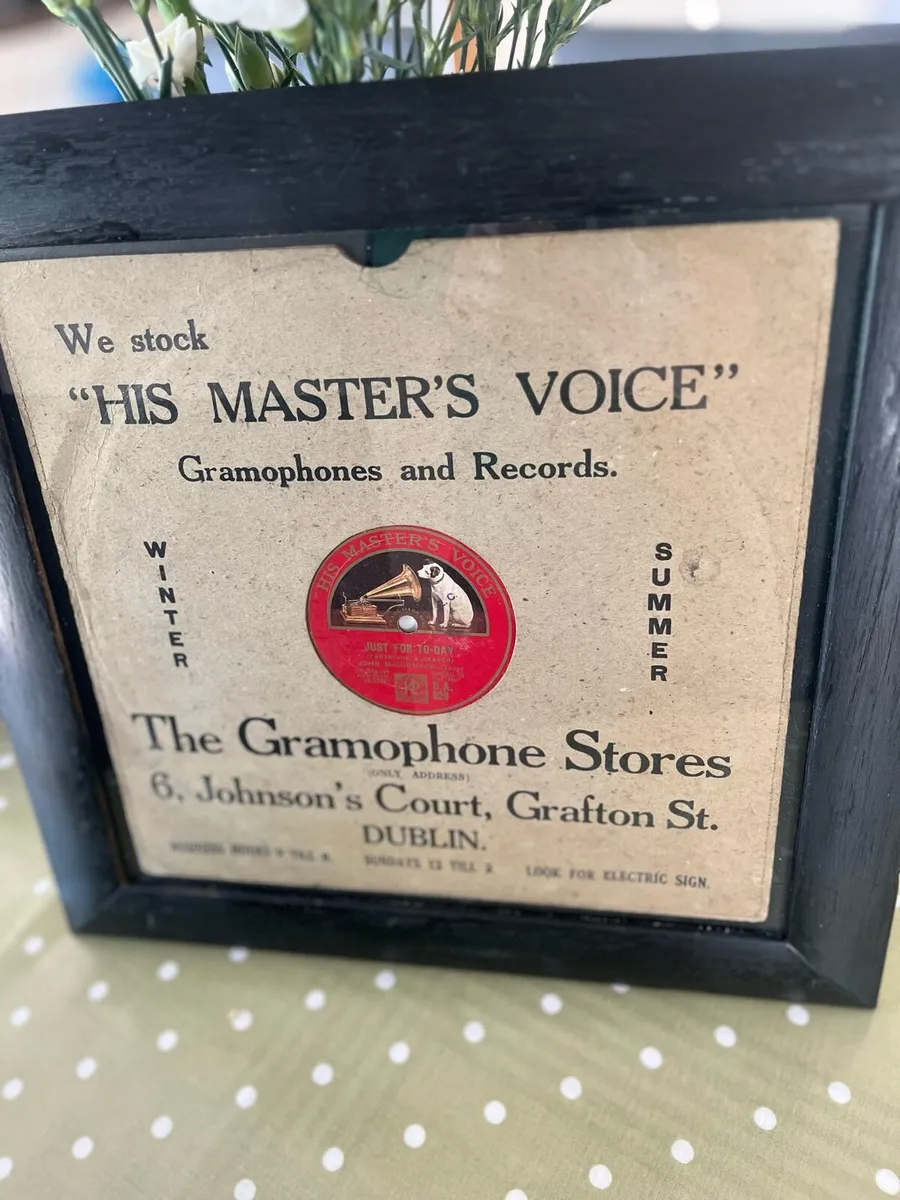 Vintage 78 Speed John Mc Cormack Record - Image 1