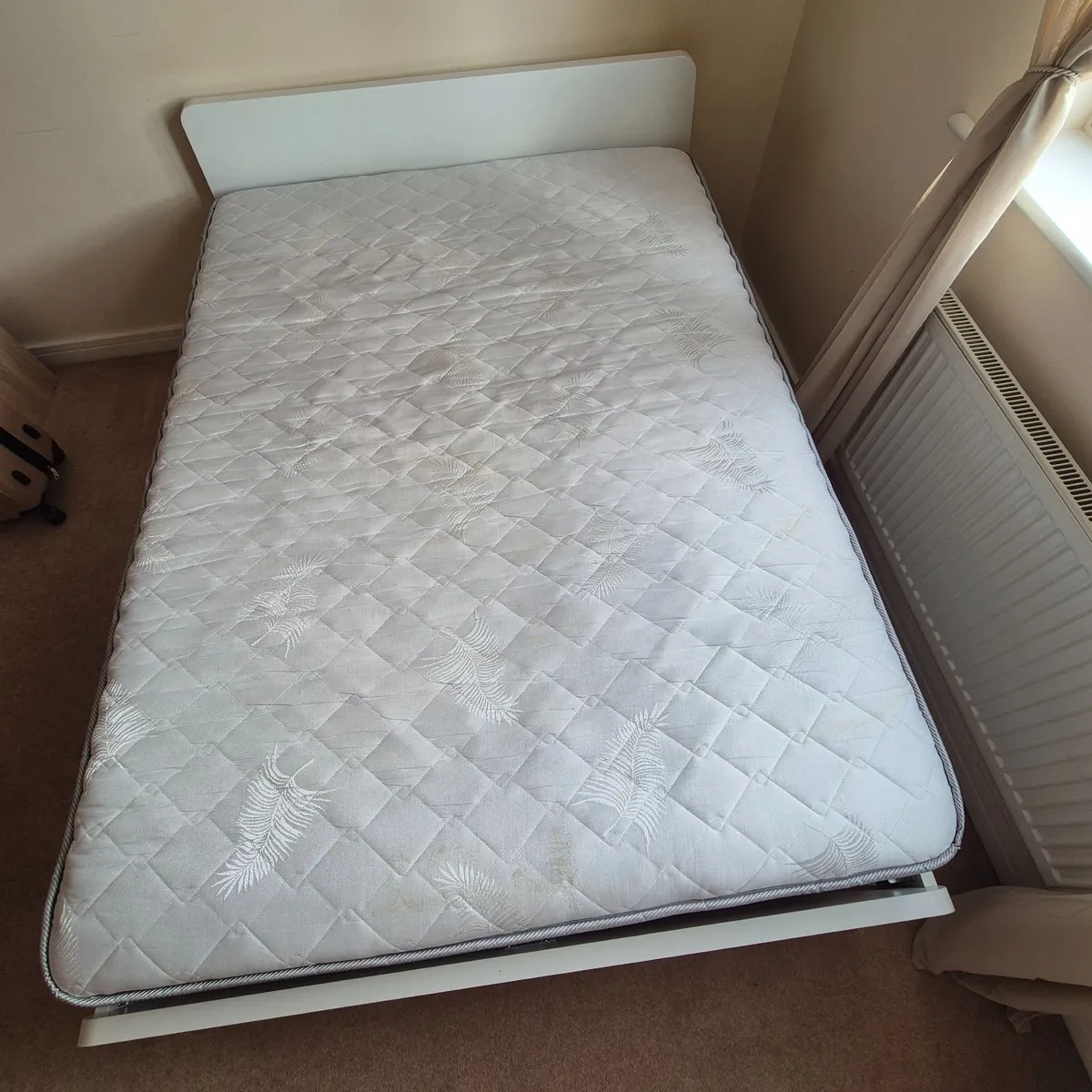 Ikea double bed frame and Harry Corry mattress - Image 3