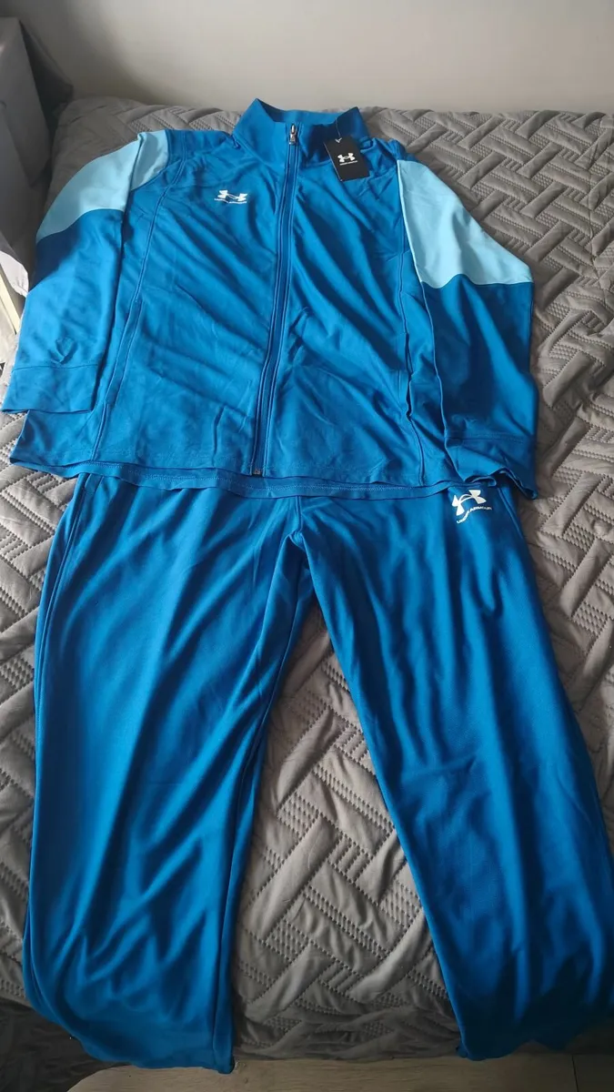 UNDER ARMOUR Mens tracksuit blue XL - Image 4