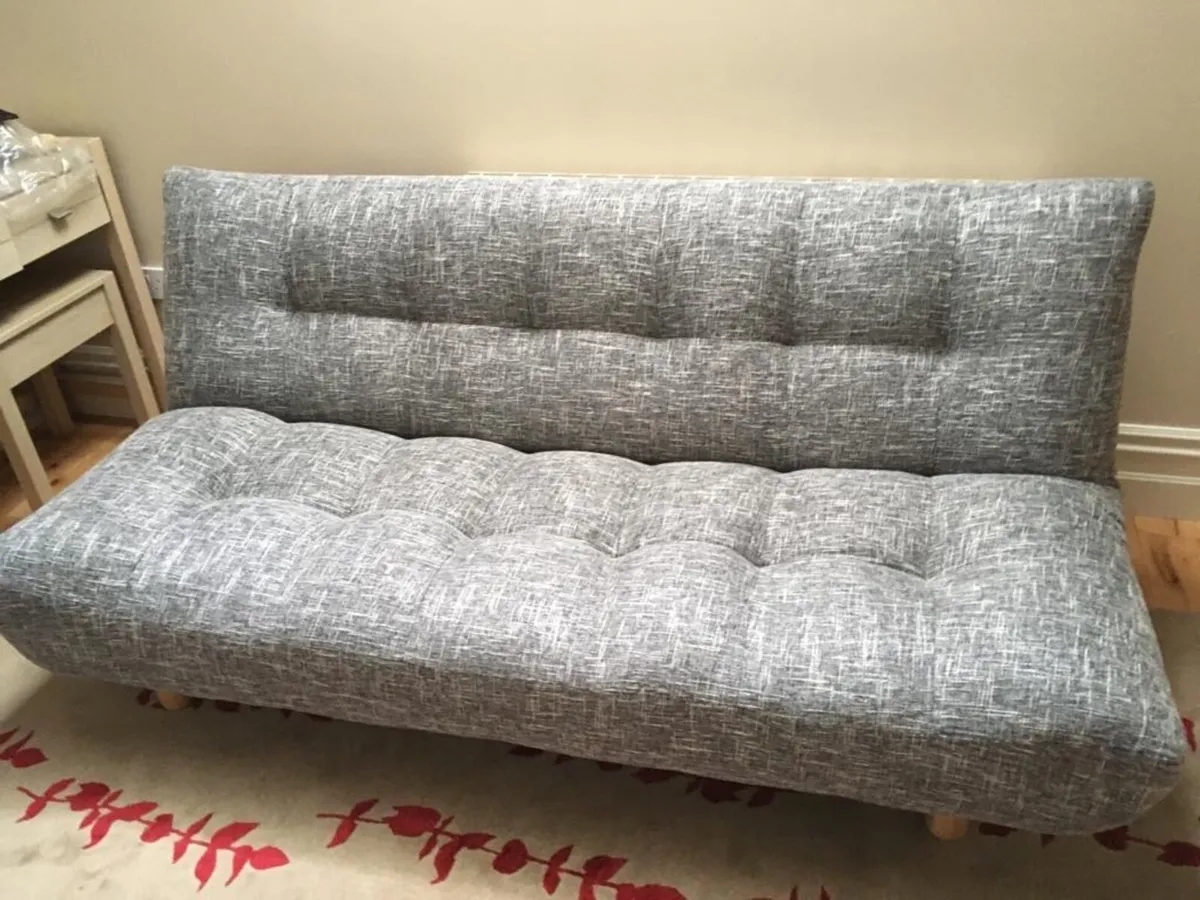 Habitat Kota Sofa Bed - 3 seater in Pale Grey - Image 1