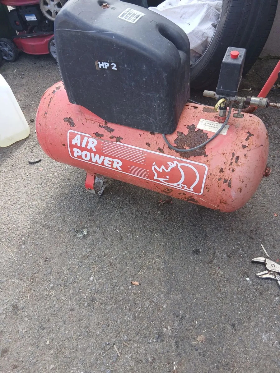 Air compressor 50L working 100-percent - Image 1