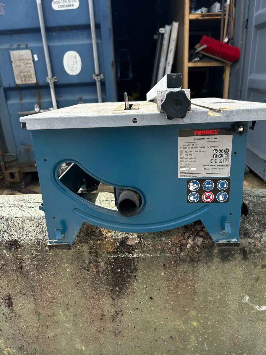 Ferrex table saw - Image 2